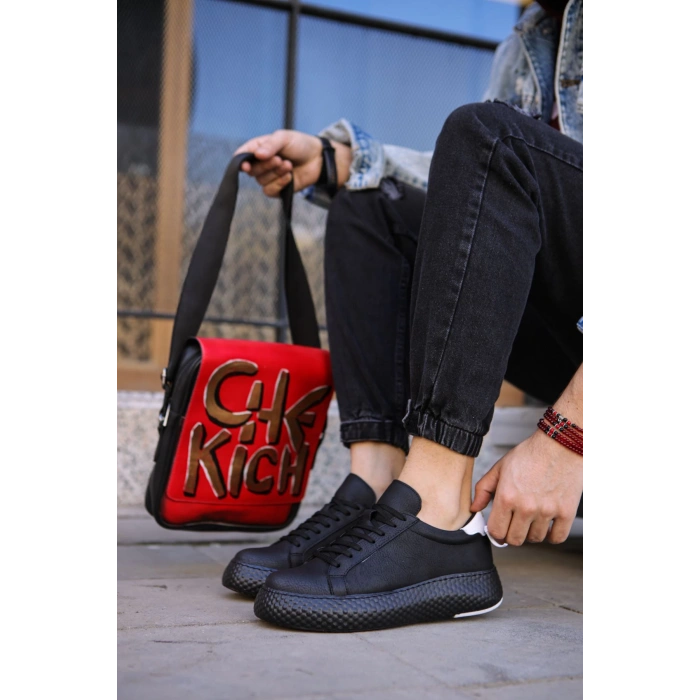 الحذاء الرجالي CH107 CST Felibord أسود / أبيض