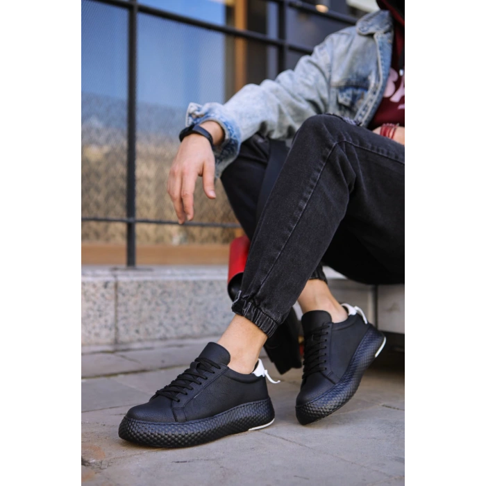 الحذاء الرجالي CH107 CST Felibord أسود / أبيض