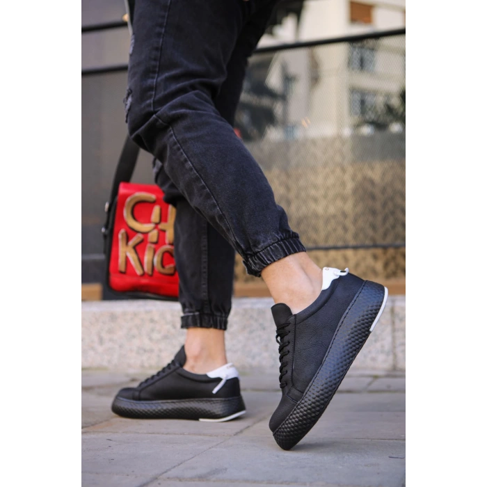 الحذاء الرجالي CH107 CST Felibord أسود / أبيض