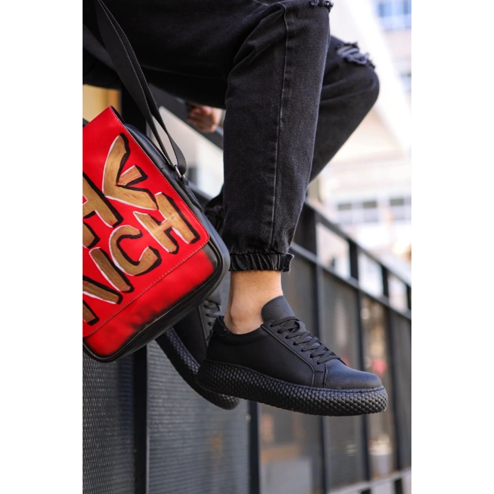 CH107 - CST Felibord Erkek Ayakkabı SIYAH/SIYAH