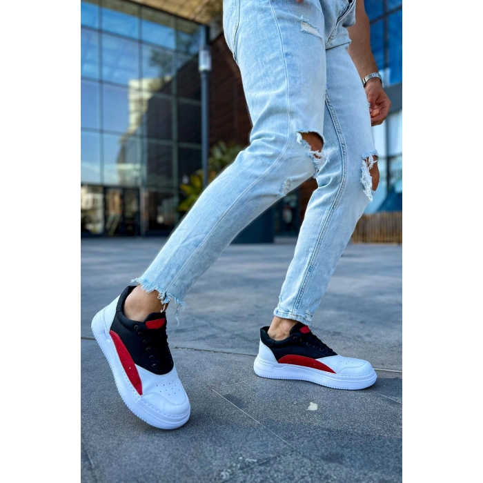 CH115 - CBT Literide Erkek Ayakkabı BEYAZ/KIRMIZI/SIYAH