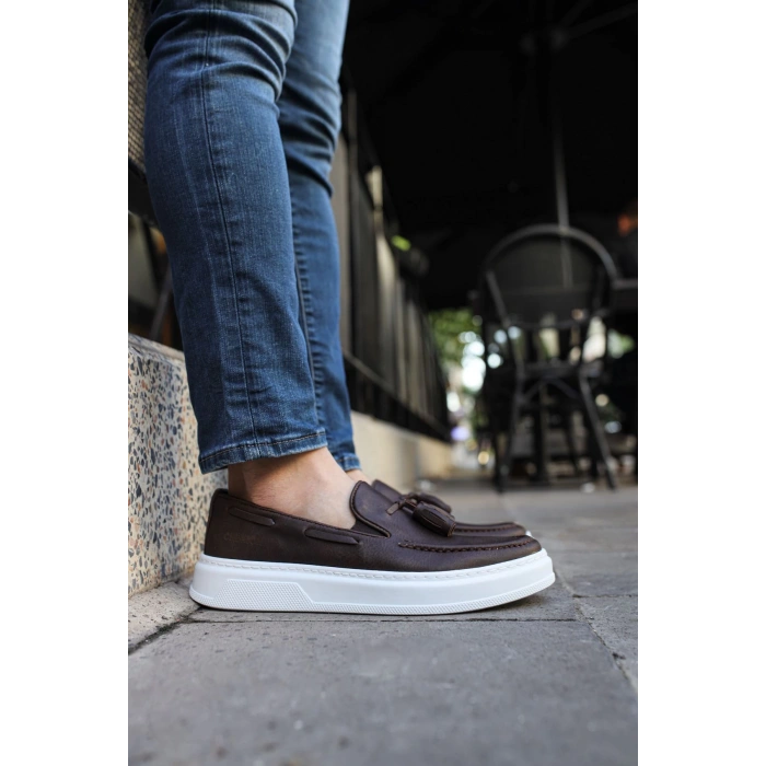 CH127 - CBT Loafer-X Erkek Ayakkabı KAHVE