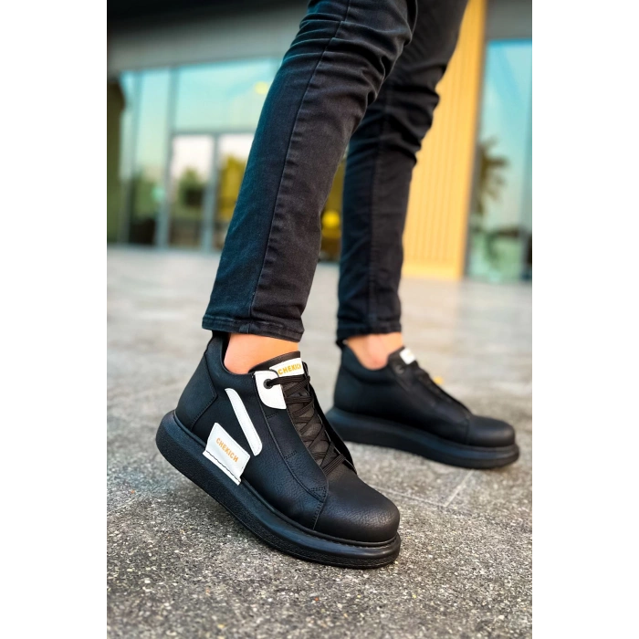 CH131 GST Frogner Mens Boots BLACK/WHITE