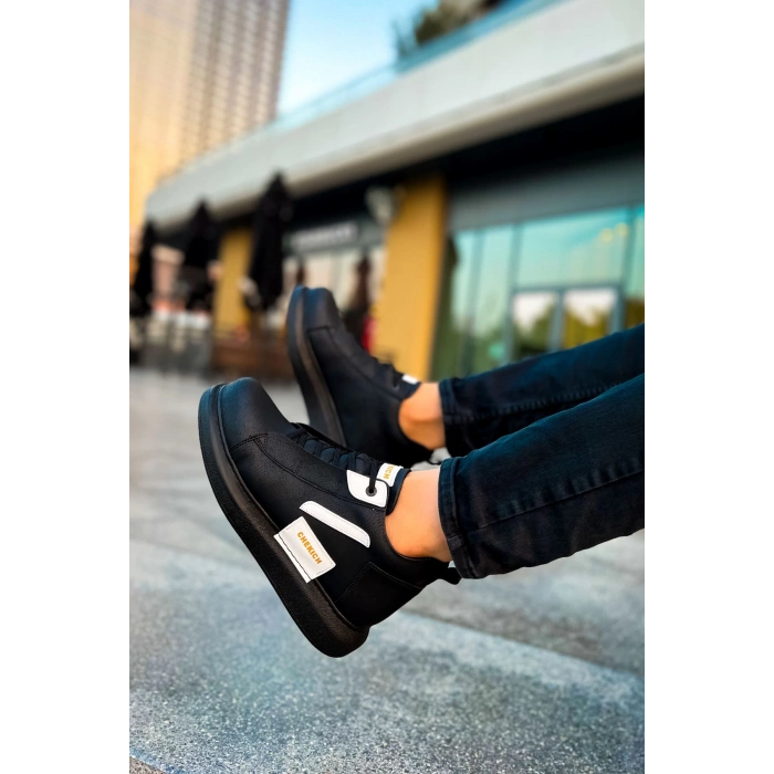 CH131 GST Frogner Mens Boots BLACK/WHITE