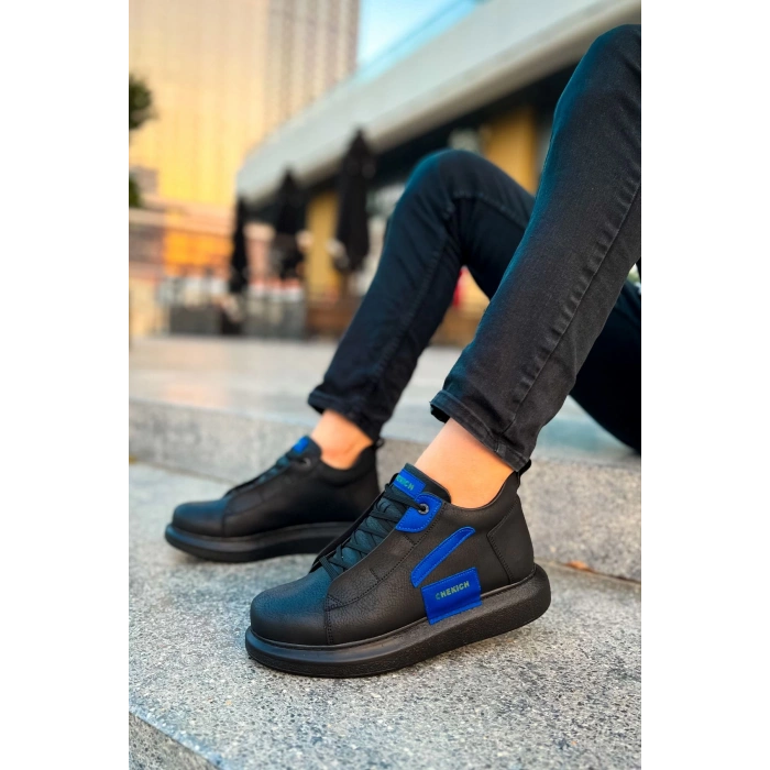 CH131 GST Frogner Mens Boots BLACK/SAX BLUE