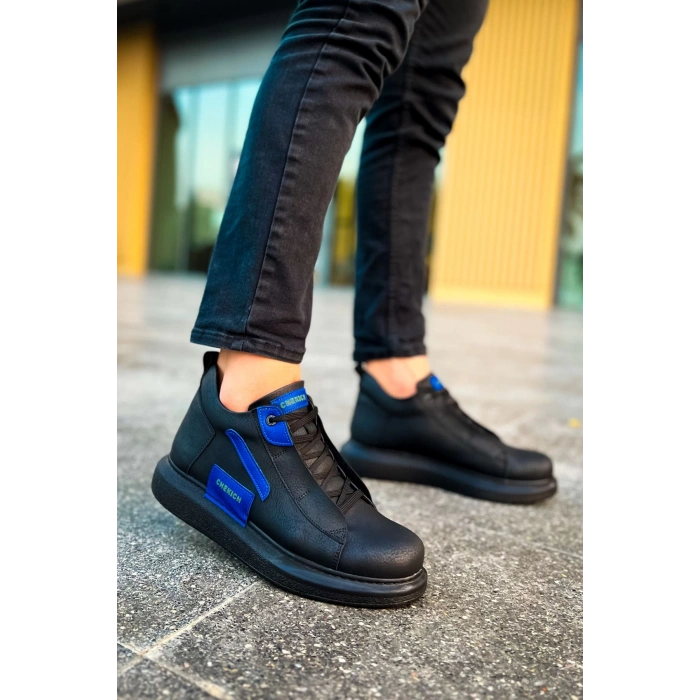 CH131 GST Frogner Mens Boots BLACK/SAX BLUE