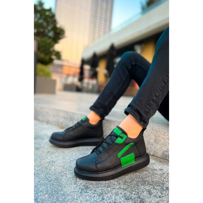 CH131 GST Frogner Mens Boot BLACK / GREEN