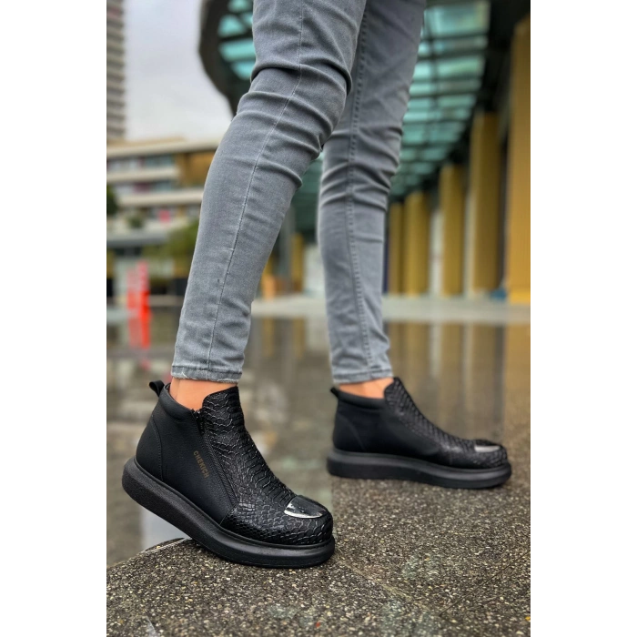 CH133 TST Coccodrillo Mens Boot BLACK