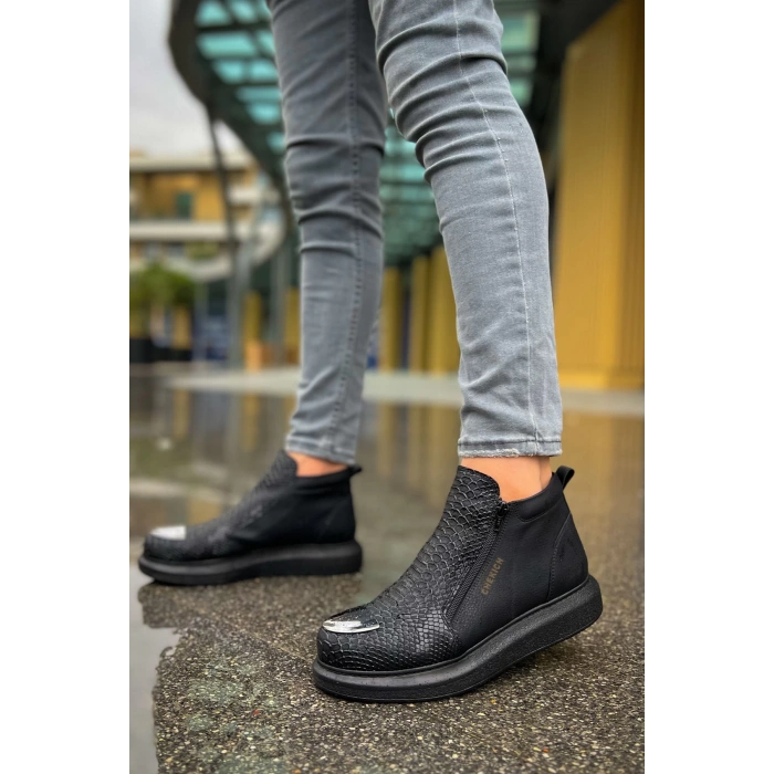 CH133 TST Coccodrillo Mens Boot BLACK