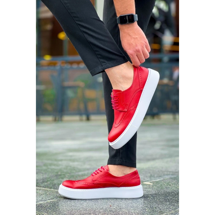 CH149 - CBT Changer Over Erkek Ayakkabı KIRMIZI