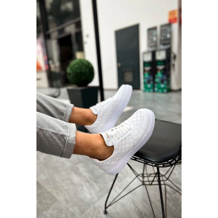 CH153 CBT Oxford Mens Shoes WHITE