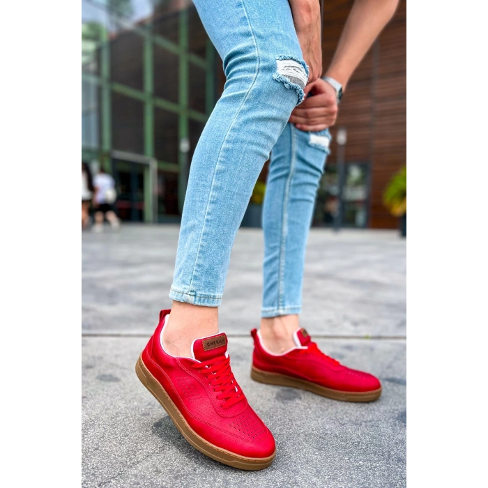CH157 CKT Retro Mens Shoes RED