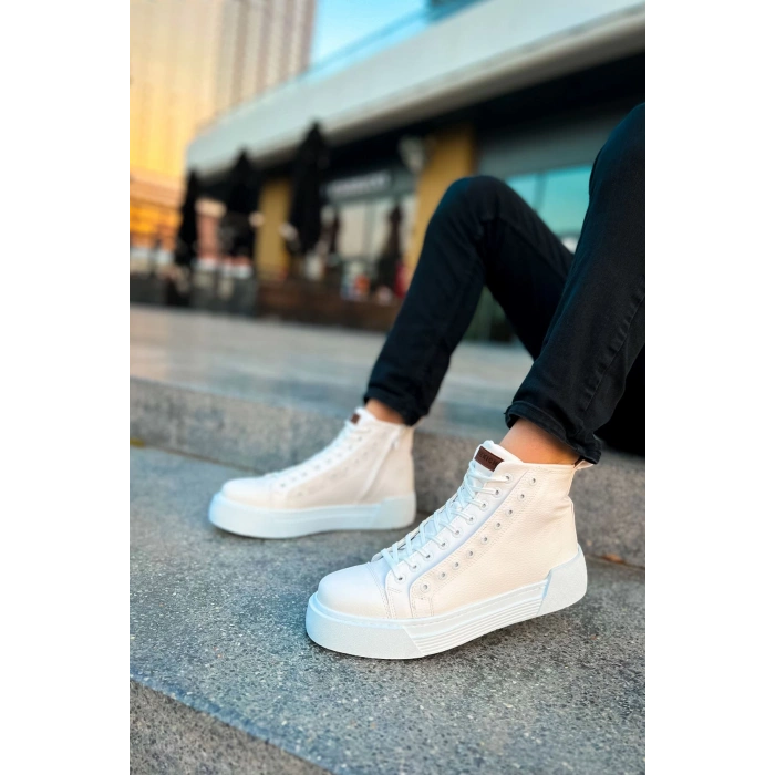 CH167 GBT Blazer Mens Boot WHITE / WHITE