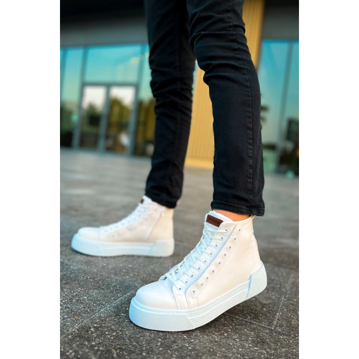 CH167 GBT Blazer Mens Boot WHITE / WHITE