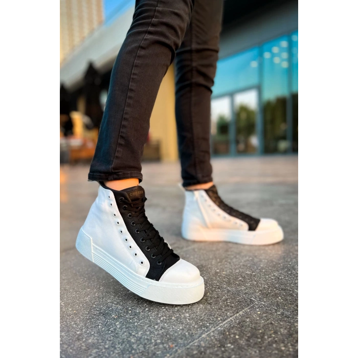 CH167 GBT Blazer Mens Boot WHITE/BLACK