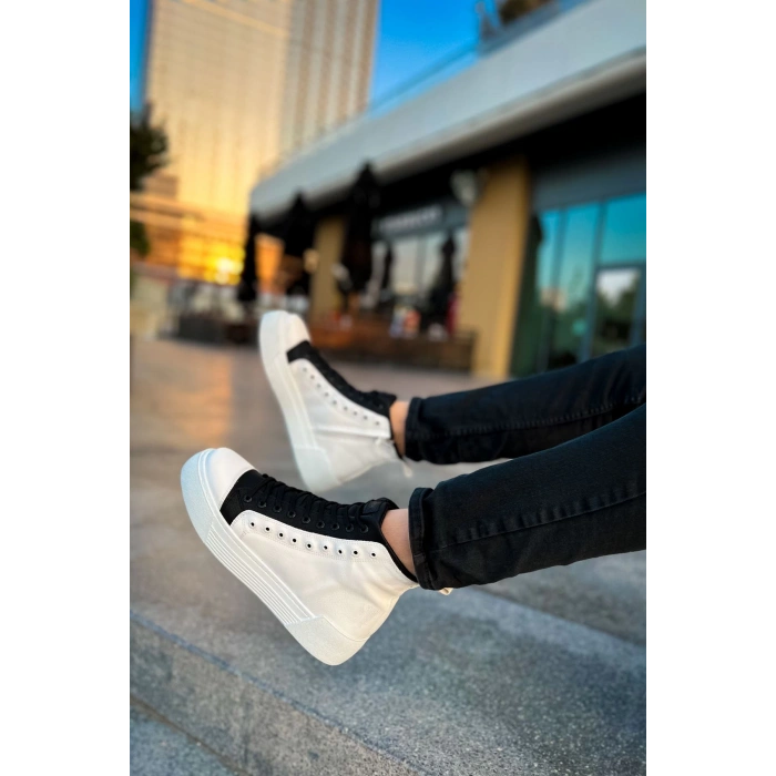 CH167 GBT Blazer Mens Boot WHITE/BLACK