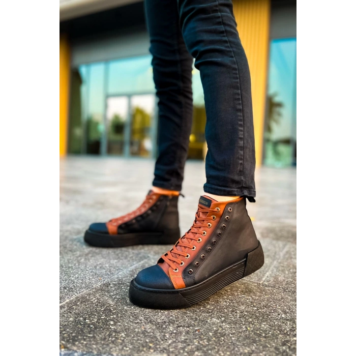 CH167 GST Blazer Mens Boot BLACK/TAN