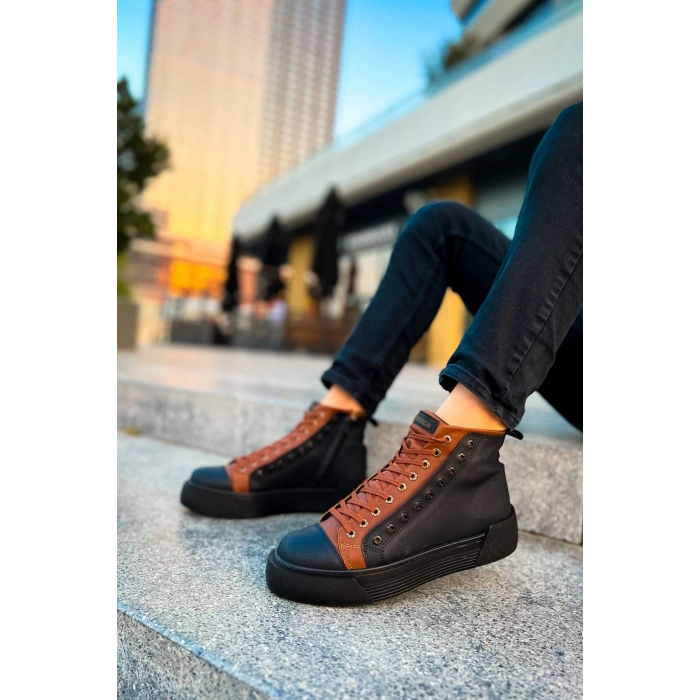 CH167 GST Blazer Mens Boot BLACK/TAN