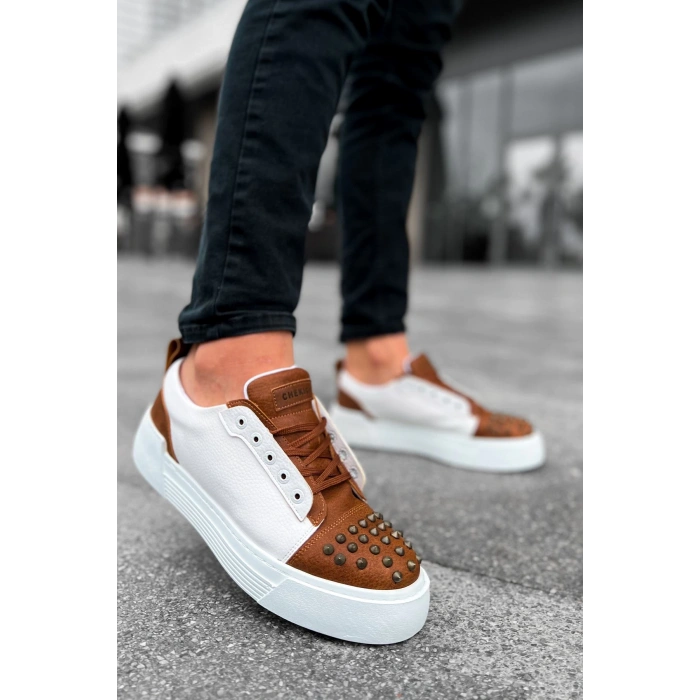 CH169 - CBT Thorn Erkek Ayakkabı TABA/BEYAZ