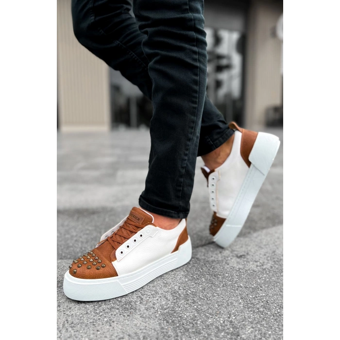 CH169 - CBT Thorn Erkek Ayakkabı TABA/BEYAZ