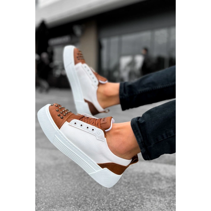 CH169 - CBT Thorn Erkek Ayakkabı TABA/BEYAZ