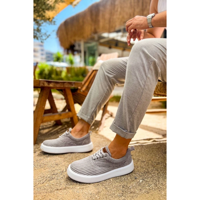 CH173 - KBT Velluto Erkek Ayakkabı ANTRASIT