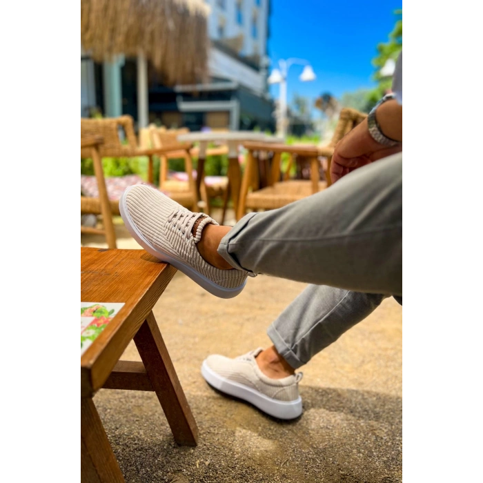 CH173 - KBT Velluto Erkek Ayakkabı BEYAZ