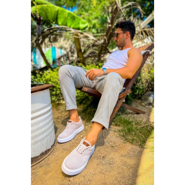 CH173 - KBT Velluto Erkek Ayakkabı GRI