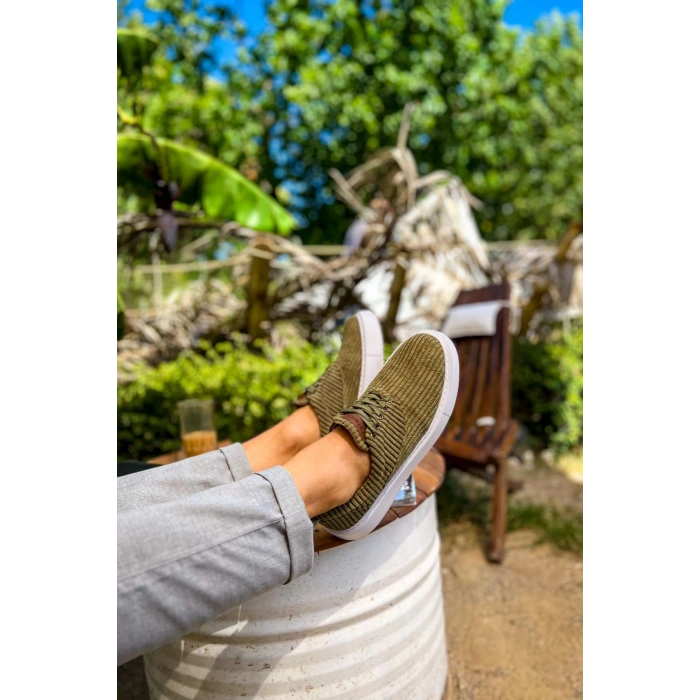 CH173 - KBT Velluto Erkek Ayakkabı HAKI