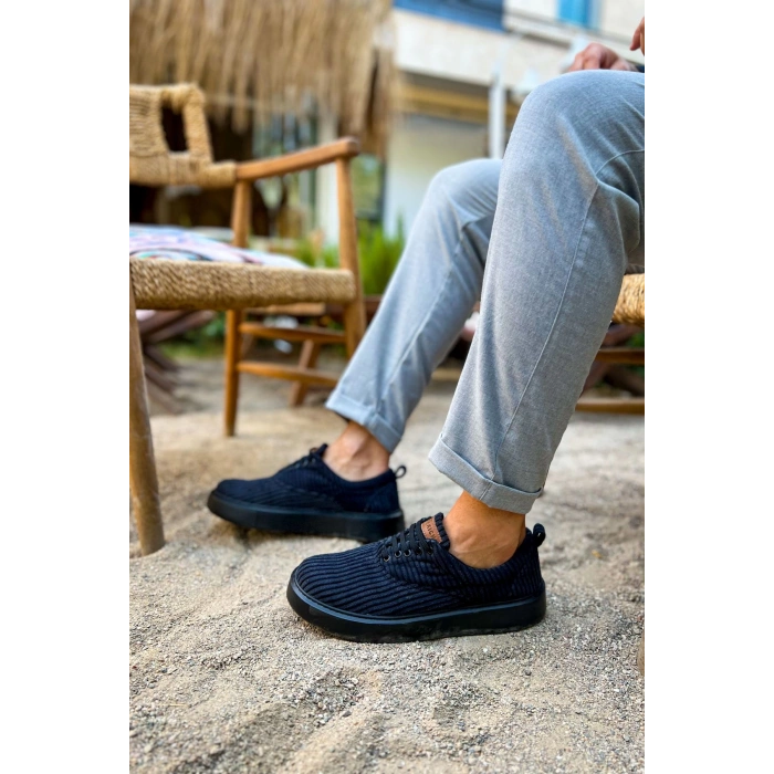 CH173 - KST Velluto Erkek Ayakkabı SIYAH