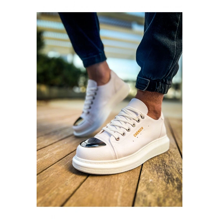 CH175 - CBT Mirror Erkek Ayakkabı BEYAZ