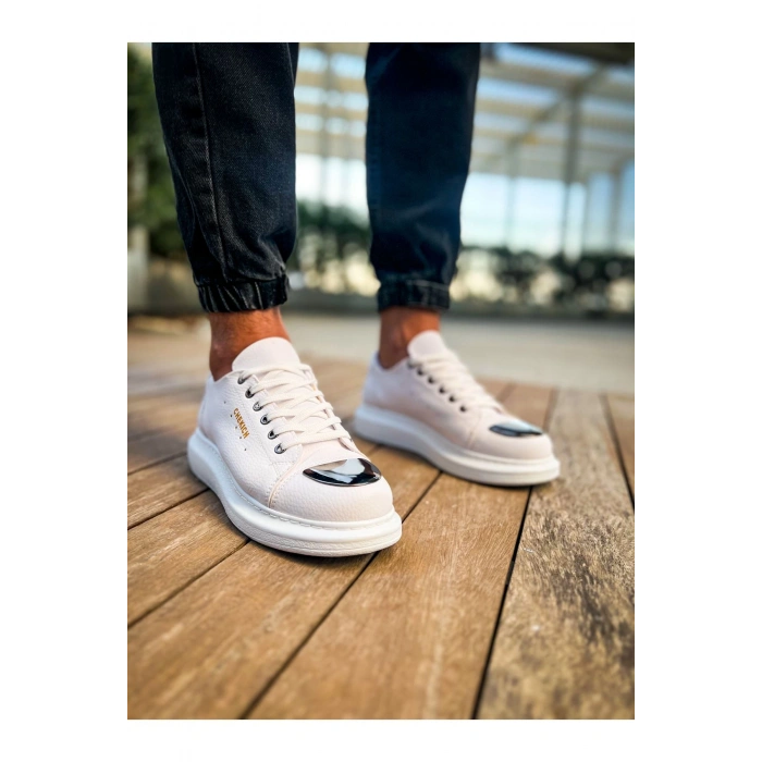 CH175 - CBT Mirror Erkek Ayakkabı BEYAZ