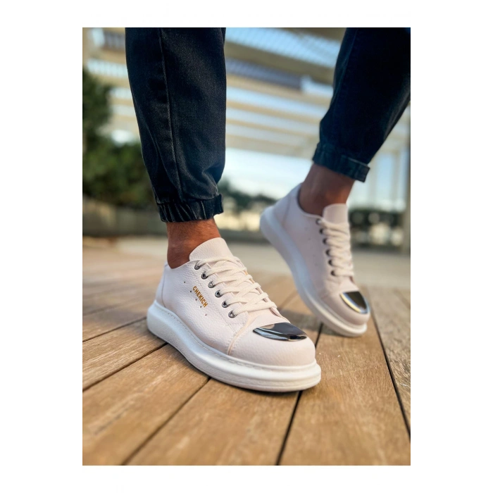 CH175 - CBT Mirror Erkek Ayakkabı BEYAZ