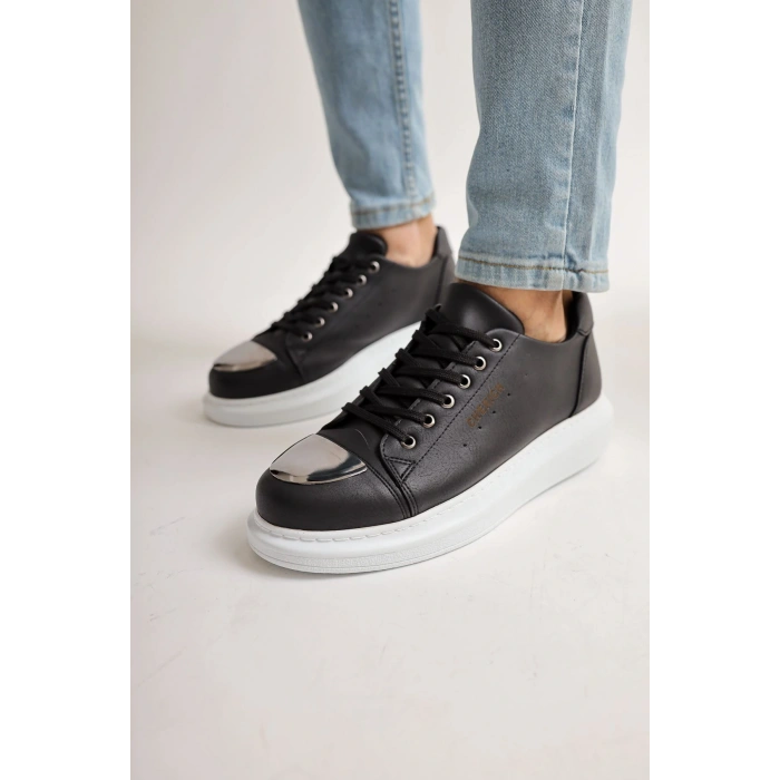 CH175 - CBT Mirror Mens Shoes BLACK