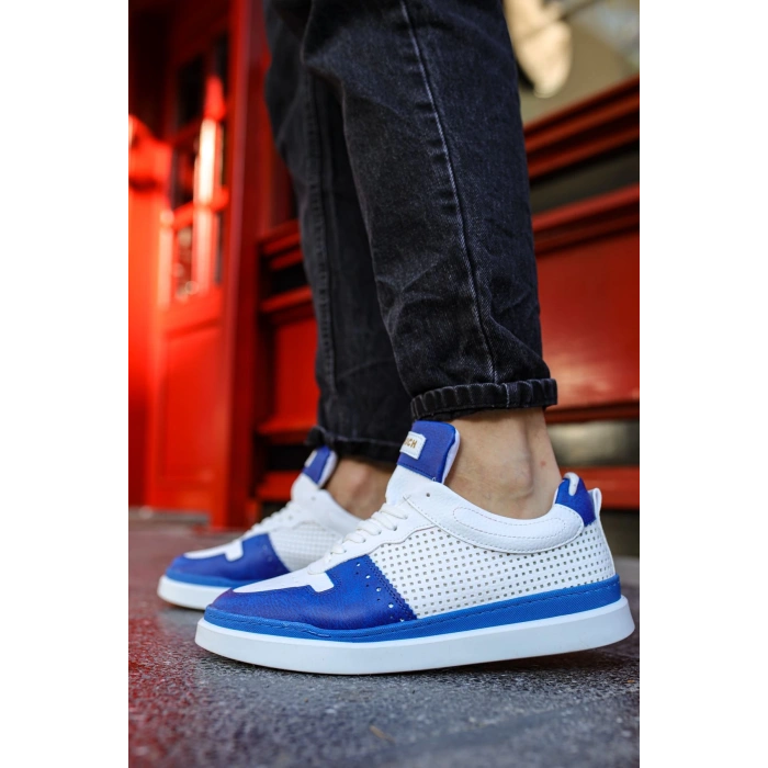 CH201 - CBT Hercules Erkek Ayakkabı SAX MAVI/BEYAZ