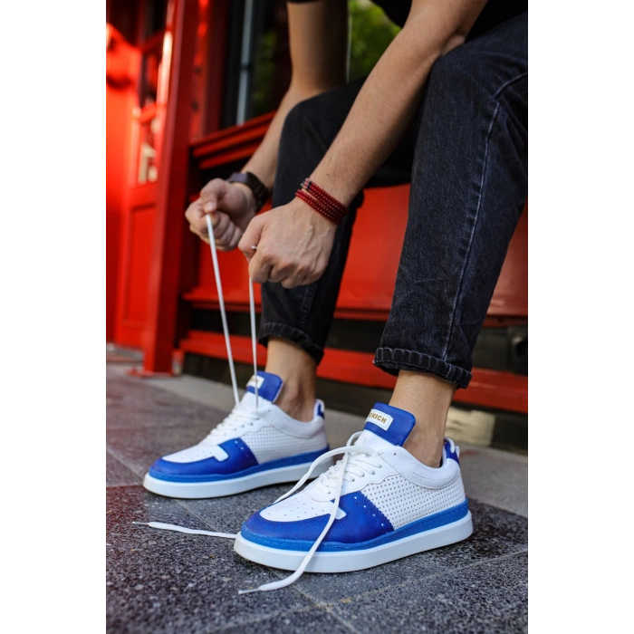 CH201 - CBT Hercules Erkek Ayakkabı SAX MAVI/BEYAZ