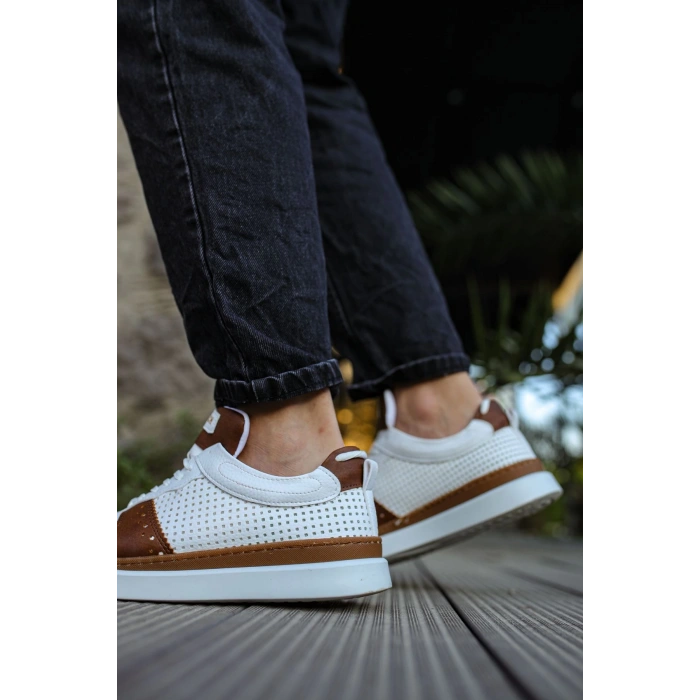 CH201 CBT Hercules Mens Shoes TABA/WHITE