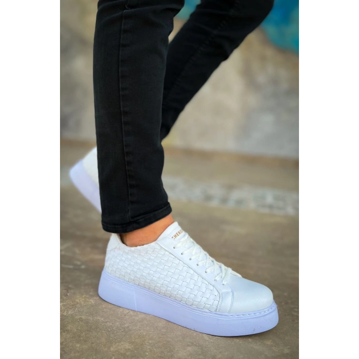 CH203 - OBT Maglieria Erkek Ayakkabı BEYAZ