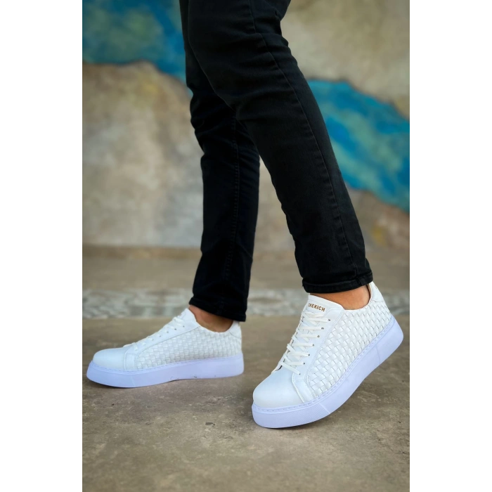 CH203 - OBT Maglieria Erkek Ayakkabı BEYAZ