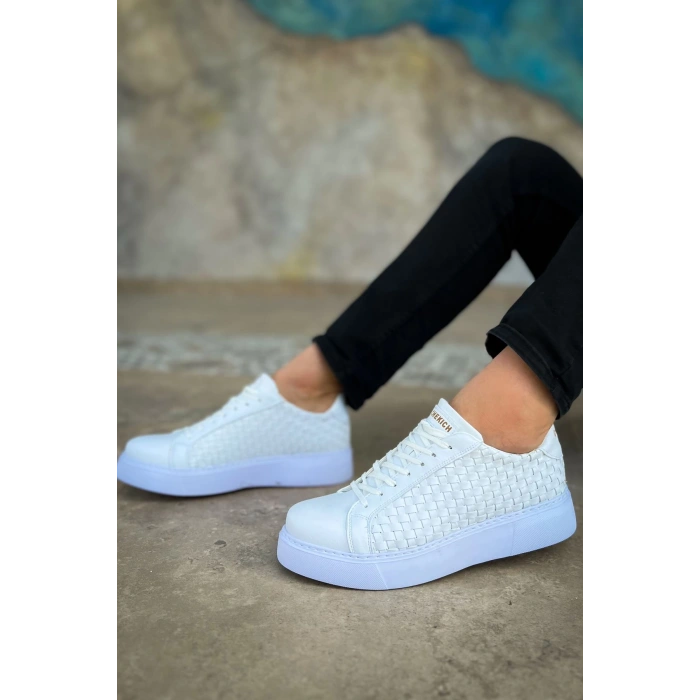 CH203 - OBT Maglieria Erkek Ayakkabı BEYAZ