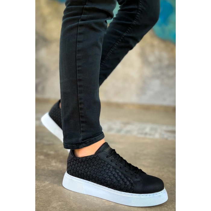 CH203 - OBT Maglieria Erkek Ayakkabı SIYAH