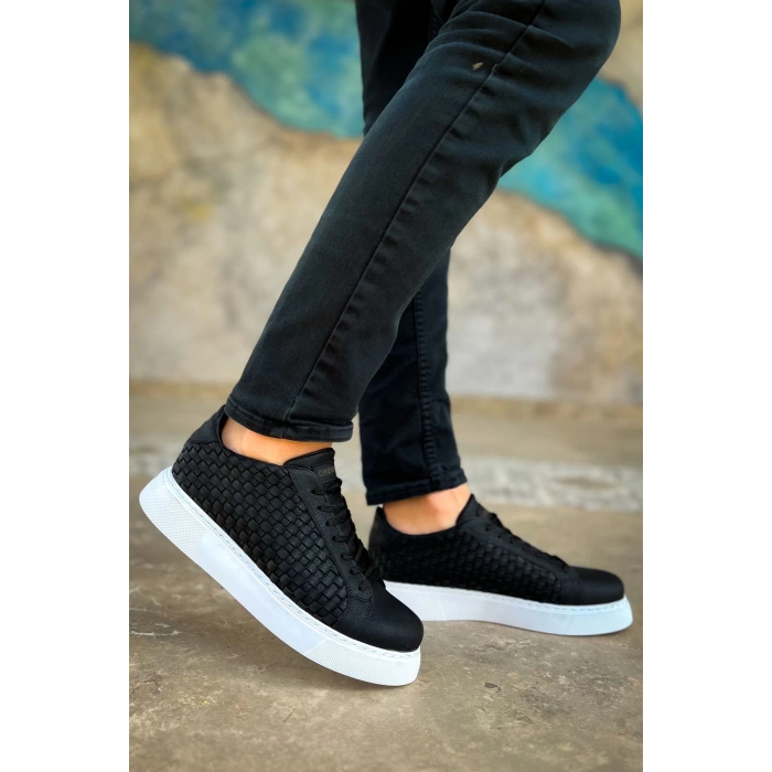 CH203 - OBT Maglieria Erkek Ayakkabı SIYAH