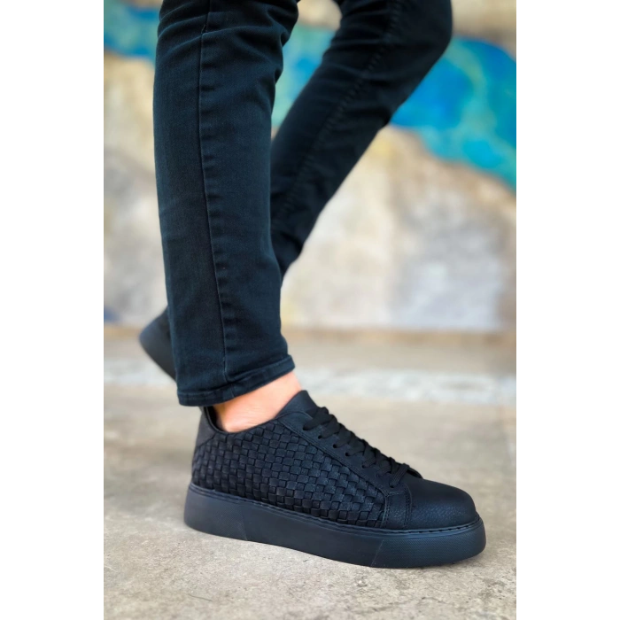 CH203 - OST Maglieria Erkek Ayakkabı SIYAH