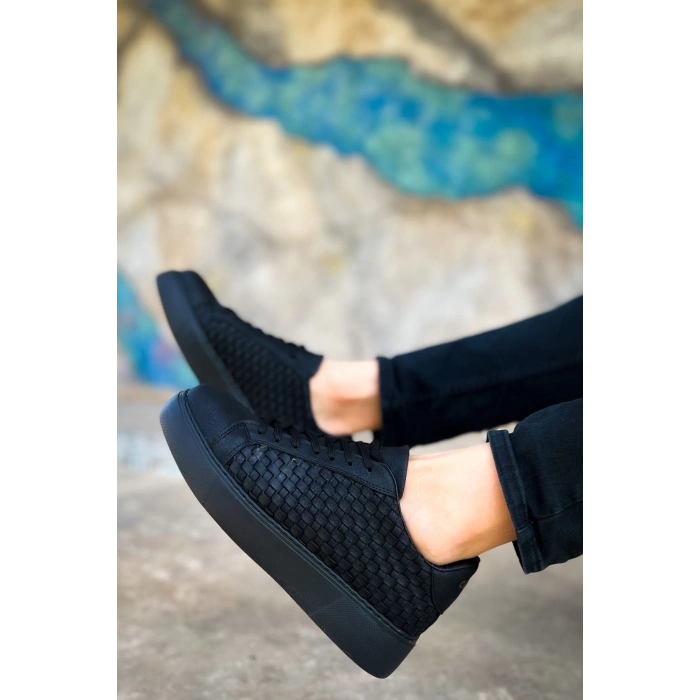 CH203 - OST Maglieria Erkek Ayakkabı SIYAH