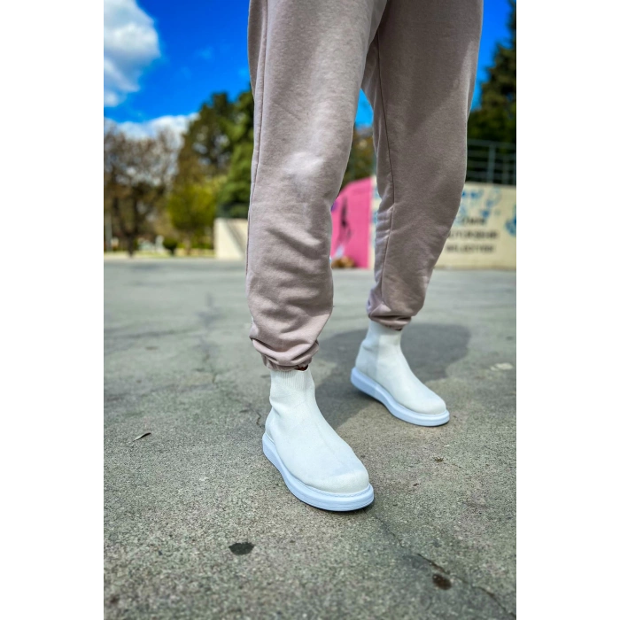 CH207 - TRT Maglieria-T Erkek Ayakkabı BEYAZ