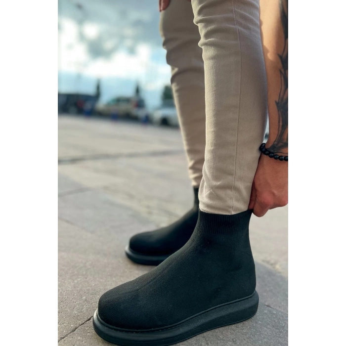 CH207 - TRT Maglieria-T Erkek Ayakkabı SIYAH