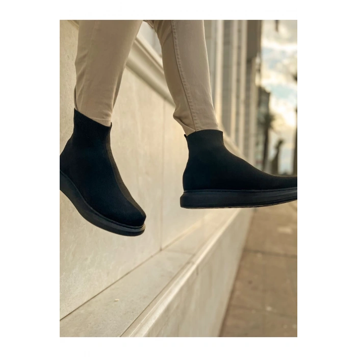 CH207 - TRT Maglieria-T Erkek Ayakkabı SIYAH