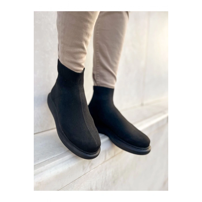 CH207 - TRT Maglieria-T Erkek Ayakkabı SIYAH