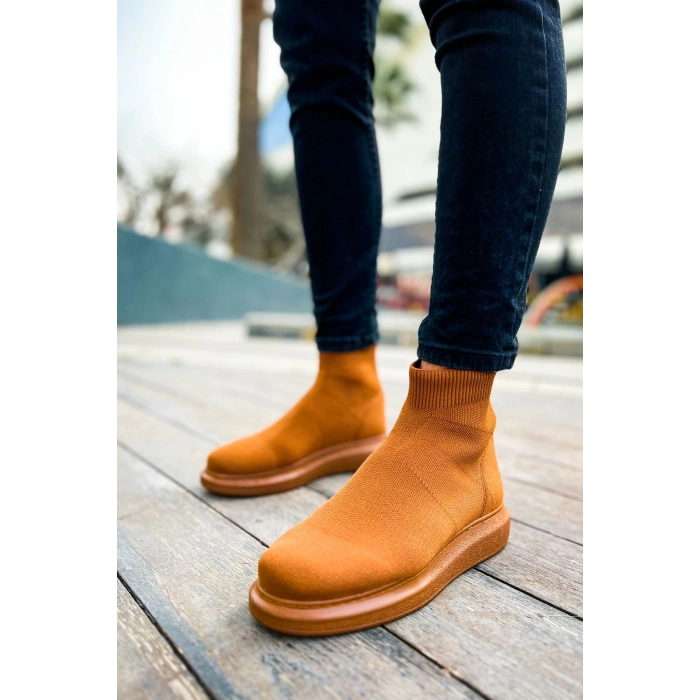 CH207 - TRT Maglieria-T Erkek Ayakkabı TABA