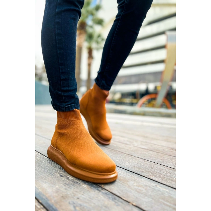 CH207 - TRT Maglieria-T Erkek Ayakkabı TABA